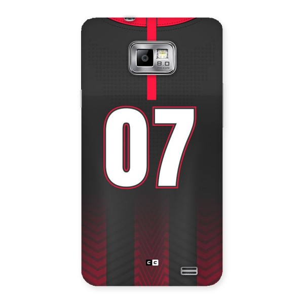 Jersy No 7 Back Case for Galaxy S2
