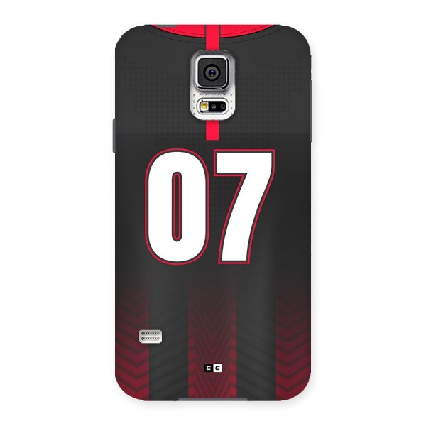 Jersy No 7 Back Case for Galaxy S5