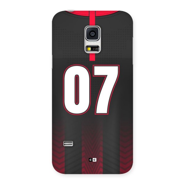 Jersy No 7 Back Case for Galaxy S5 Mini