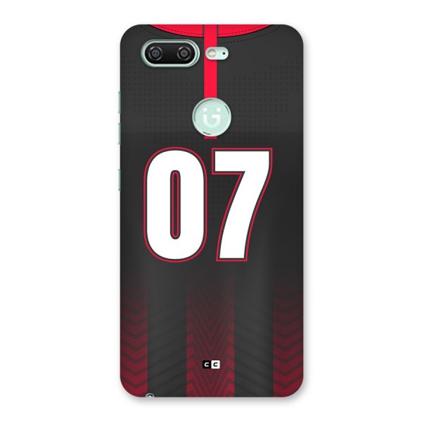 Jersy No 7 Back Case for Gionee S10