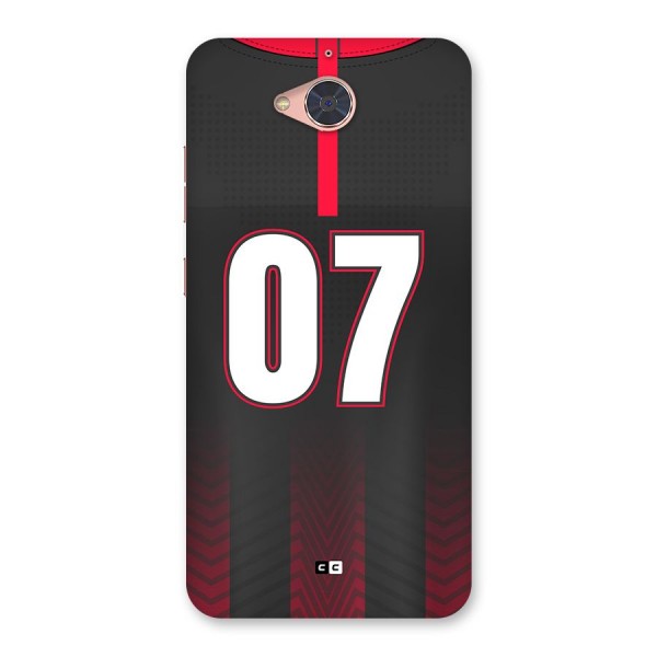 Jersy No 7 Back Case for Gionee S6 Pro