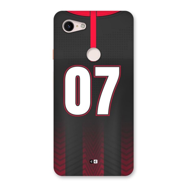 Jersy No 7 Back Case for Google Pixel 3 XL