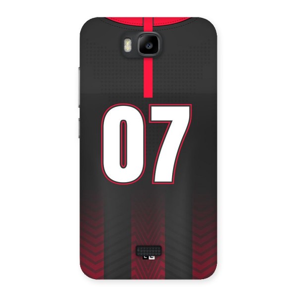Jersy No 7 Back Case for Honor Bee