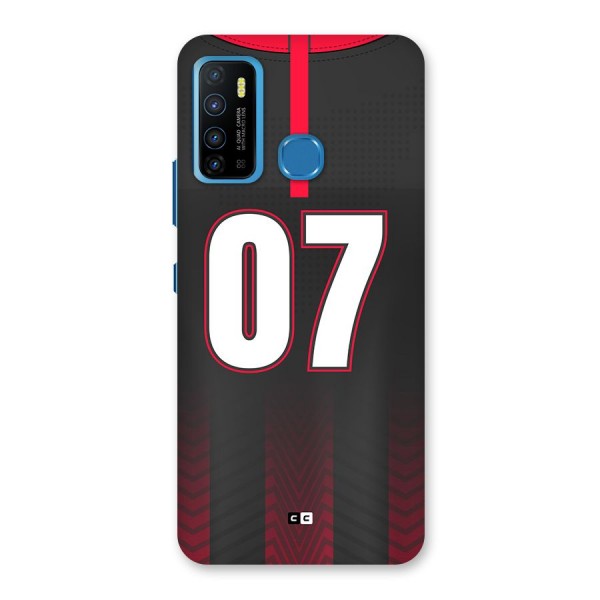 Jersy No 7 Back Case for Infinix Hot 9