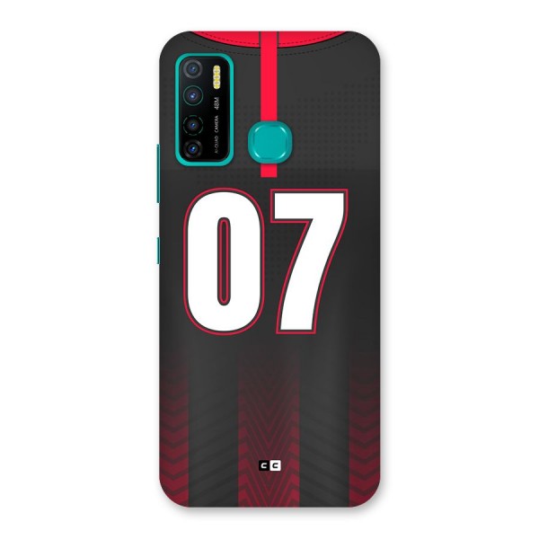 Jersy No 7 Back Case for Infinix Hot 9 Pro