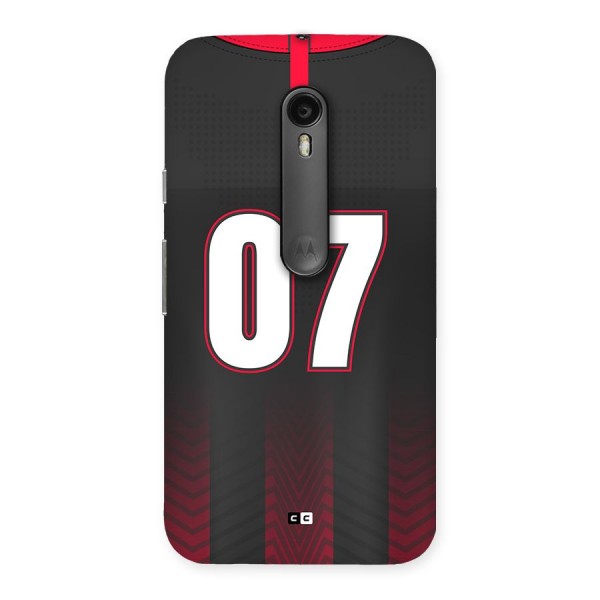 Jersy No 7 Back Case for Moto G3