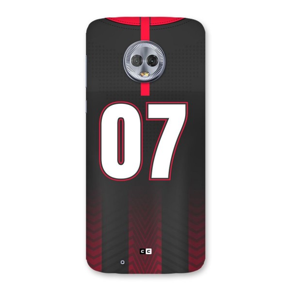 Jersy No 7 Back Case for Moto G6