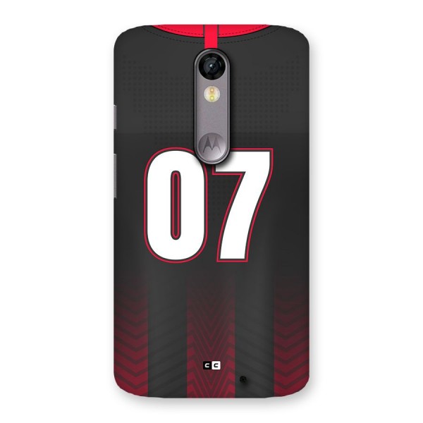 Jersy No 7 Back Case for Moto X Force