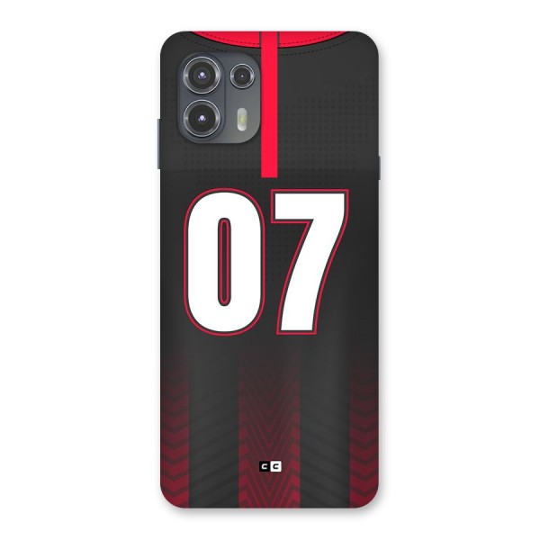 Jersy No 7 Back Case for Motorola Edge 20 Fusion