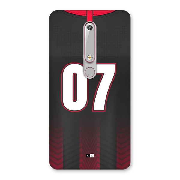 Jersy No 7 Back Case for Nokia 6.1
