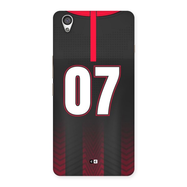Jersy No 7 Back Case for OnePlus X