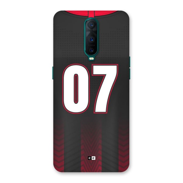 Jersy No 7 Back Case for Oppo R17 Pro