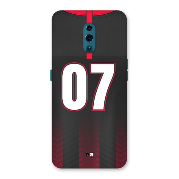 Jersy No 7 Back Case for Oppo Reno
