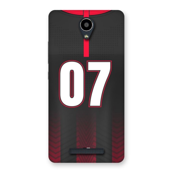 Jersy No 7 Back Case for Redmi Note 2