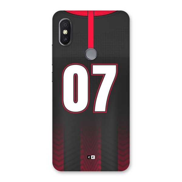 Jersy No 7 Back Case for Redmi Y2