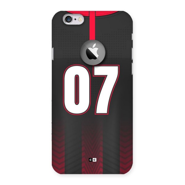 Jersy No 7 Back Case for iPhone 6 Logo Cut