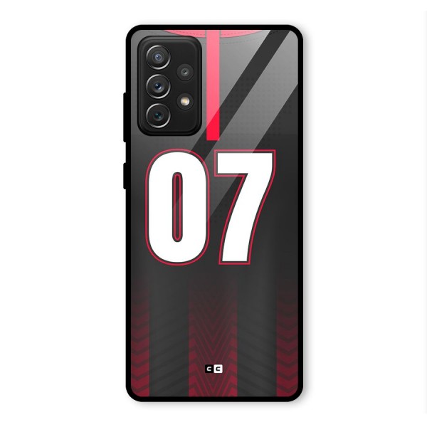 Jersy No 7 Glass Back Case for Galaxy A72