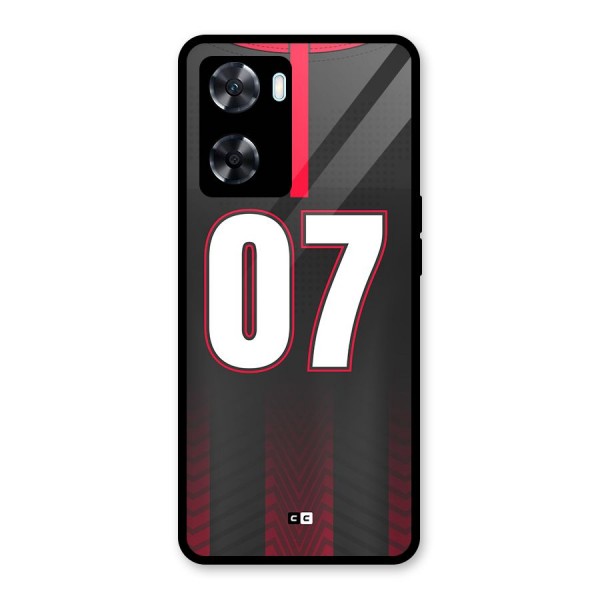 Jersy No 7 Glass Back Case for Oppo A77