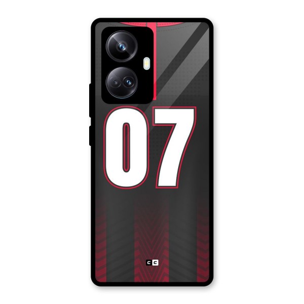 Jersy No 7 Glass Back Case for Realme 10 Pro Plus