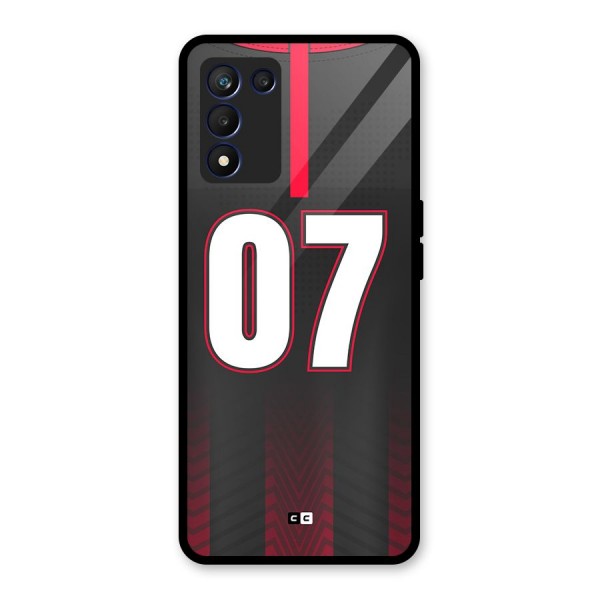 Jersy No 7 Glass Back Case for Realme 9 5G Speed