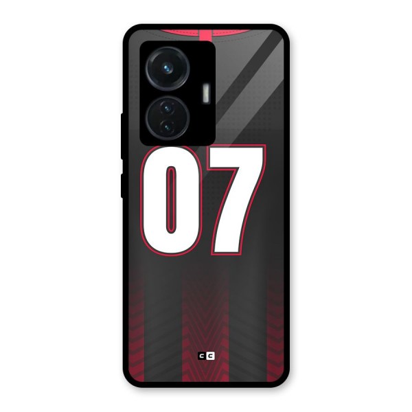 Jersy No 7 Glass Back Case for iQOO Z6 44W