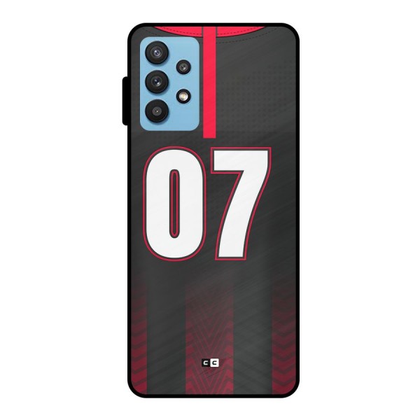 Jersy No 7 Metal Back Case for Galaxy M32 5G