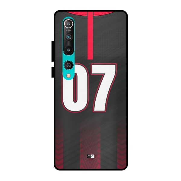 Jersy No 7 Metal Back Case for Mi 10