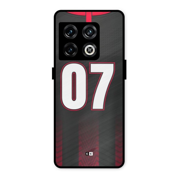 Jersy No 7 Metal Back Case for OnePlus 10 Pro 5G