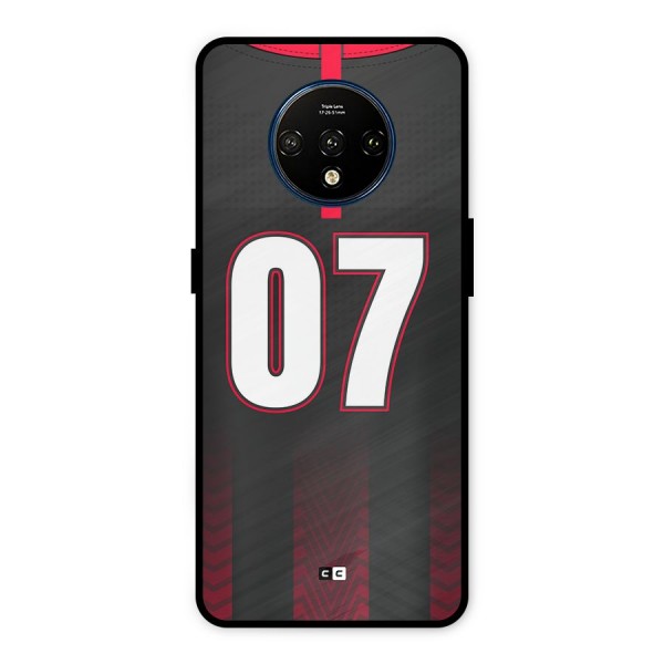 Jersy No 7 Metal Back Case for OnePlus 7T