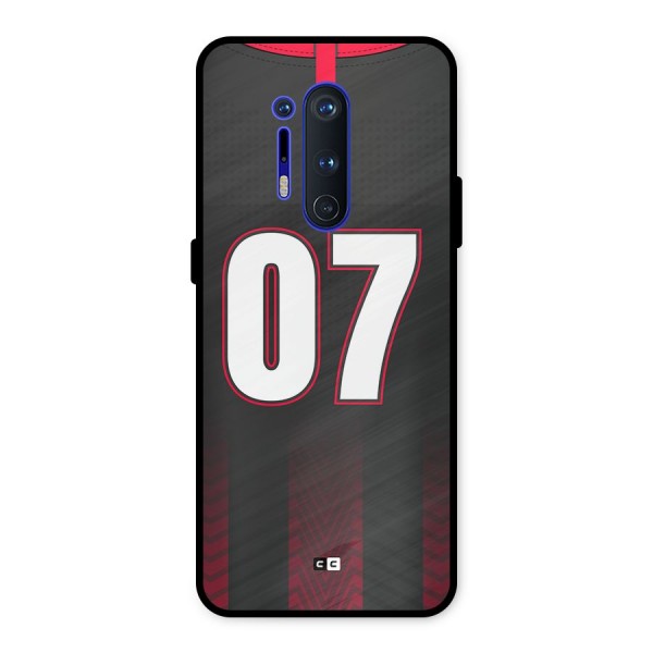 Jersy No 7 Metal Back Case for OnePlus 8 Pro