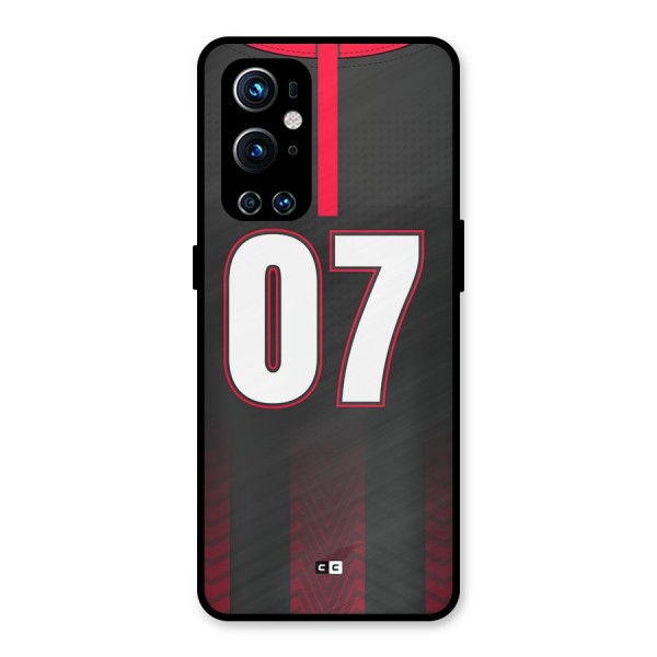 Jersy No 7 Metal Back Case for OnePlus 9 Pro