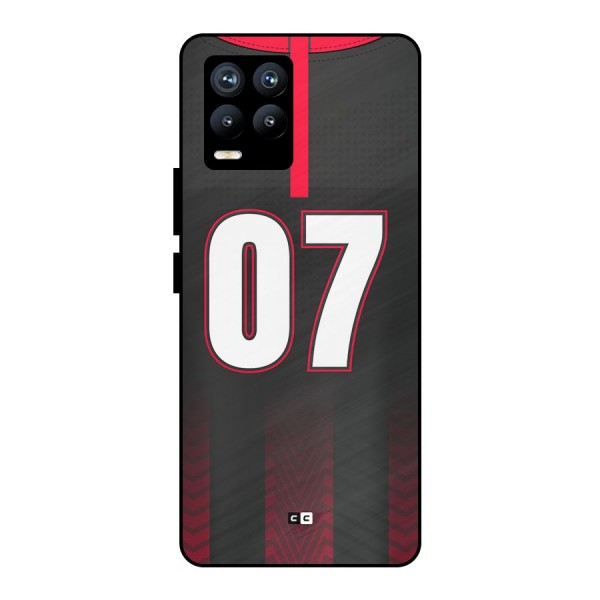 Jersy No 7 Metal Back Case for Realme 8 Pro