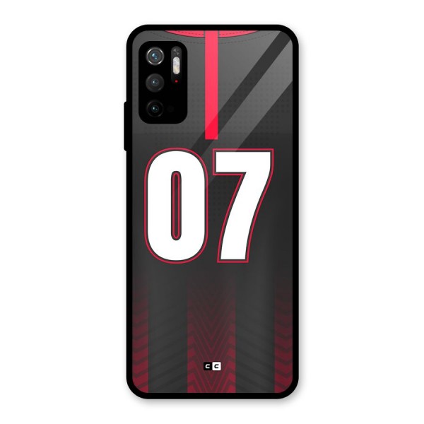 Jersy No 7 Metal Back Case for Redmi Note 10T 5G