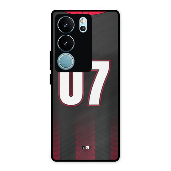 Jersy No 7 Metal Back Case for Vivo V29