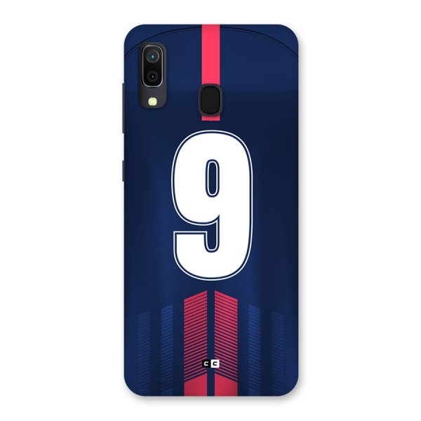 Jersy No 9 Back Case for Galaxy A20