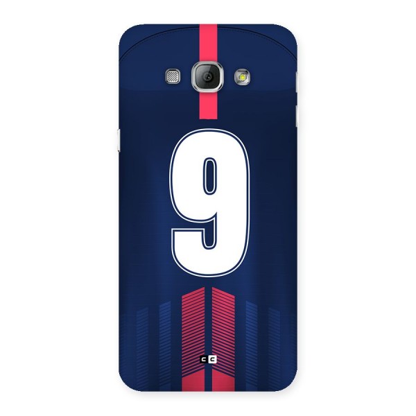 Jersy No 9 Back Case for Galaxy A8