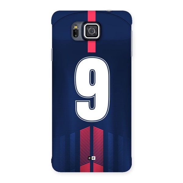 Jersy No 9 Back Case for Galaxy Alpha