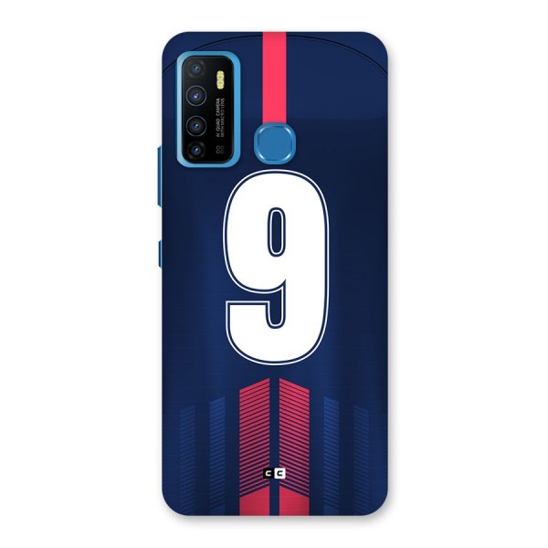 Jersy No 9 Back Case for Infinix Hot 9