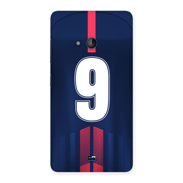 Jersy No 9 Back Case for Lumia 540