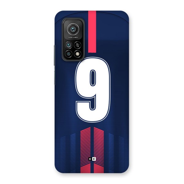 Jersy No 9 Back Case for Mi 10T 5G