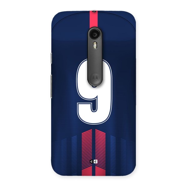 Jersy No 9 Back Case for Moto G3