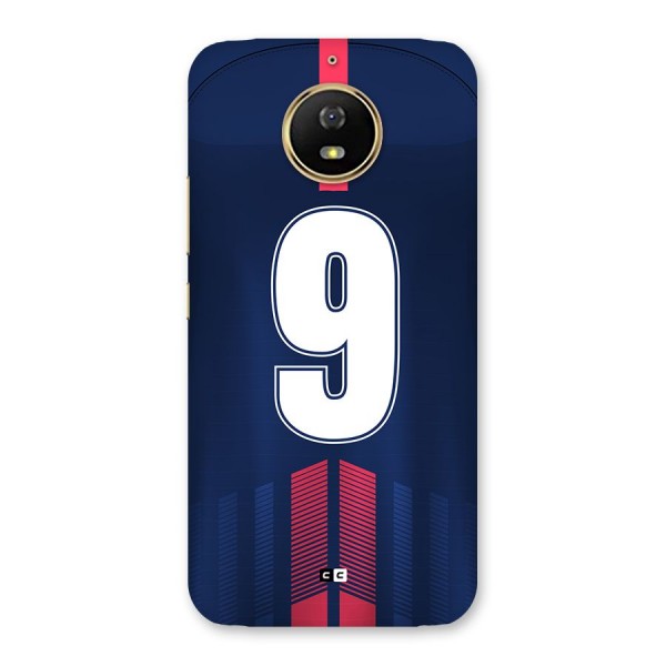 Jersy No 9 Back Case for Moto G5s