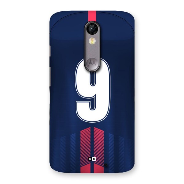 Jersy No 9 Back Case for Moto X Force