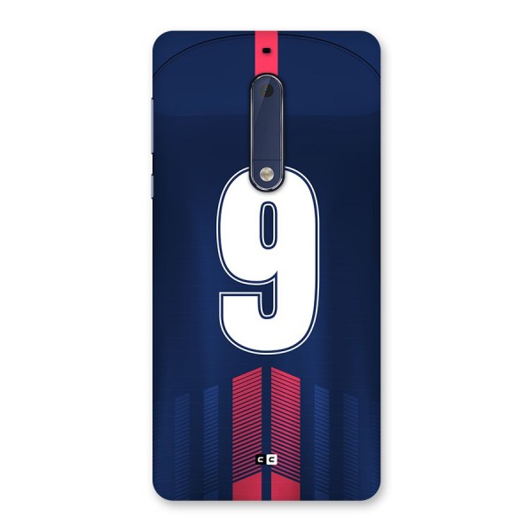 Jersy No 9 Back Case for Nokia 5