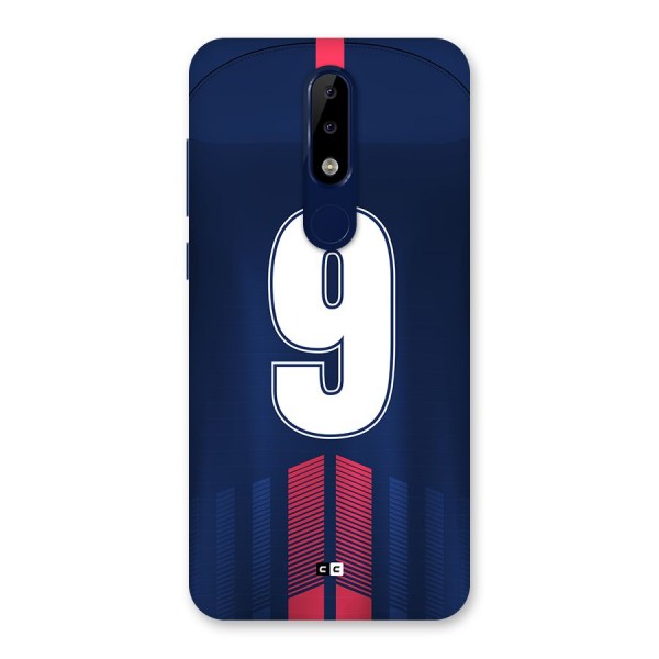Jersy No 9 Back Case for Nokia 5.1 Plus
