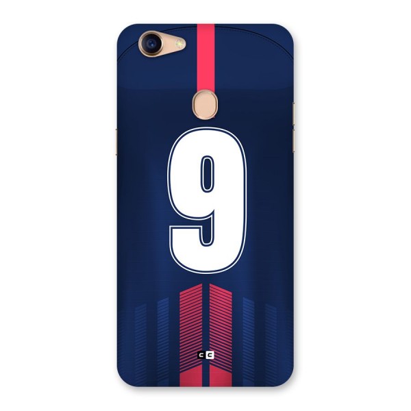 Jersy No 9 Back Case for Oppo F5