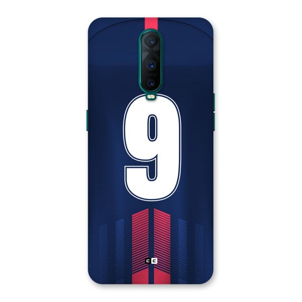 Jersy No 9 Back Case for Oppo R17 Pro