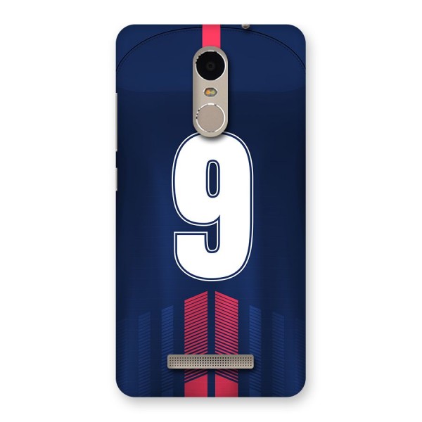 Jersy No 9 Back Case for Redmi Note 3