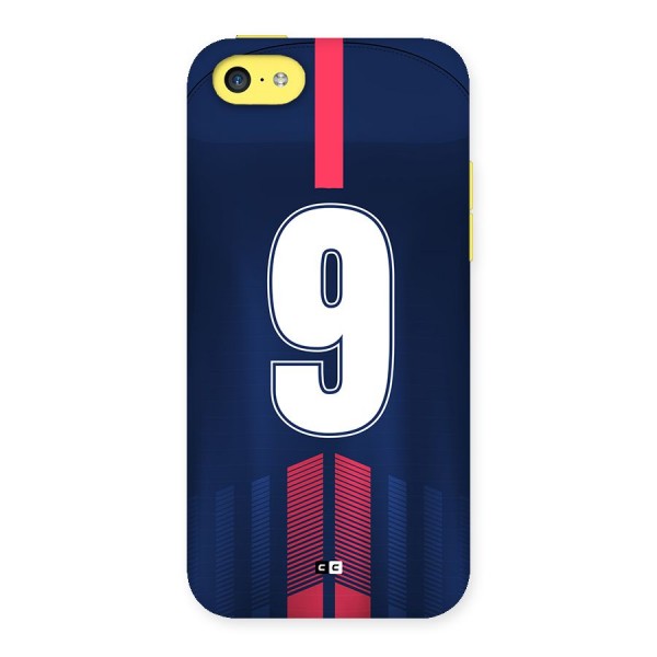Jersy No 9 Back Case for iPhone 5C