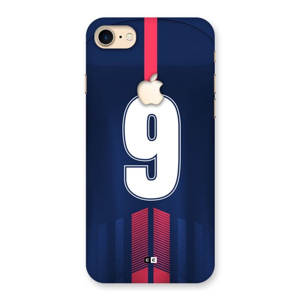 Jersy No 9 Back Case for iPhone 7 Apple Cut
